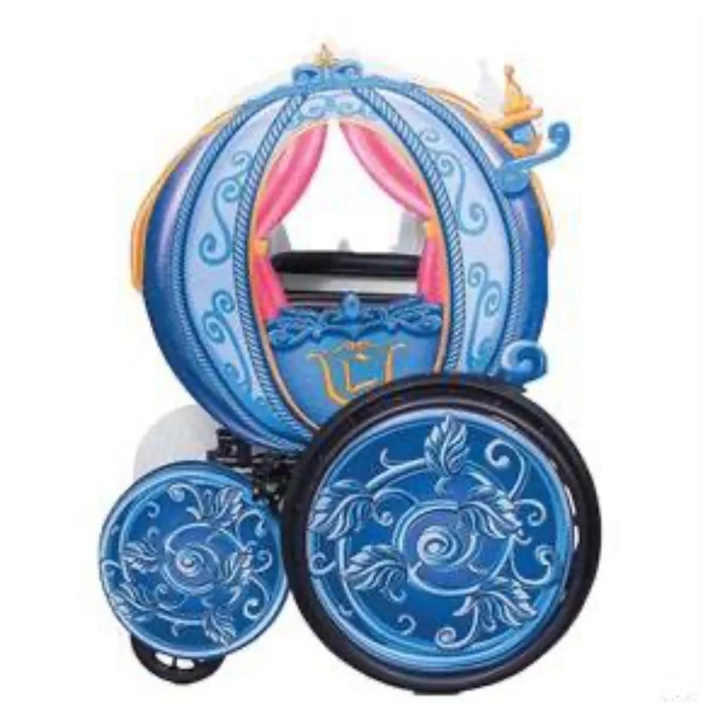 NIB Disney Store Cinderella's Carriage Wheelchair Cover Set